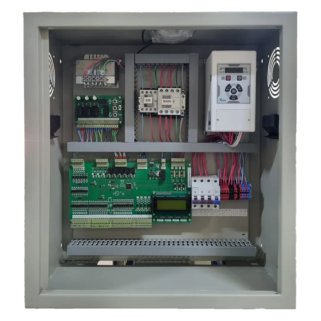 تابلو فرمان آسانسور اکونومی با قابلیت کنترل تا ۸ توقف و نصب سریع